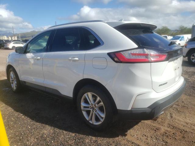 2FMPK3J91KBB81498 - 2019 FORD EDGE SEL WHITE photo 2