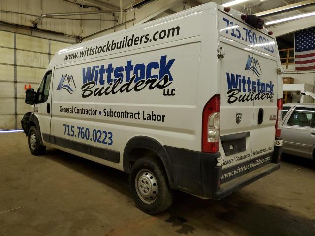 3C6TRVDG1KE557525 - 2019 RAM PROMASTER 2500 HIGH Ақ фото 2