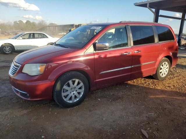 2C4RC1CG5CR362557 - 2012 CHRYSLER TOWN & COU TOURING L RED photo 1