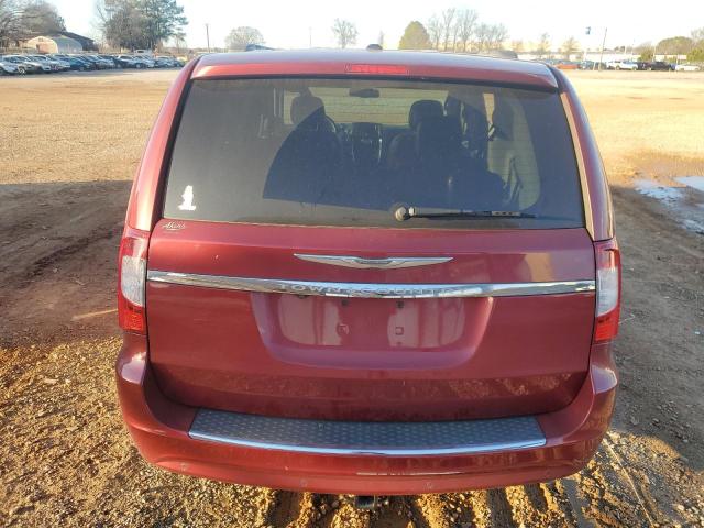 2C4RC1CG5CR362557 - 2012 CHRYSLER TOWN & COU TOURING L RED photo 6