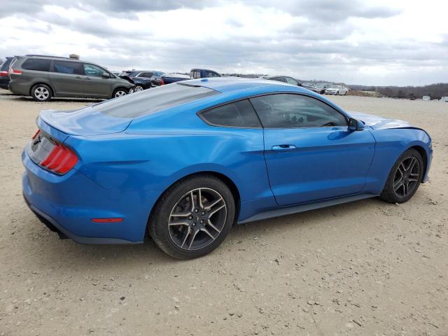 1FA6P8TH2K5156901 - 2019 FORD MUSTANG BLUE photo 3