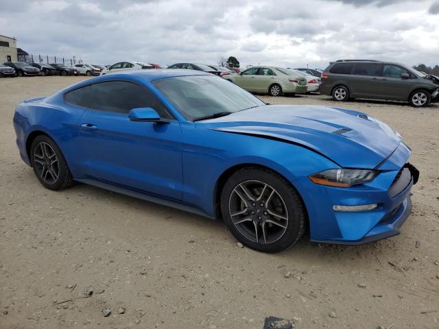 1FA6P8TH2K5156901 - 2019 FORD MUSTANG BLUE photo 4
