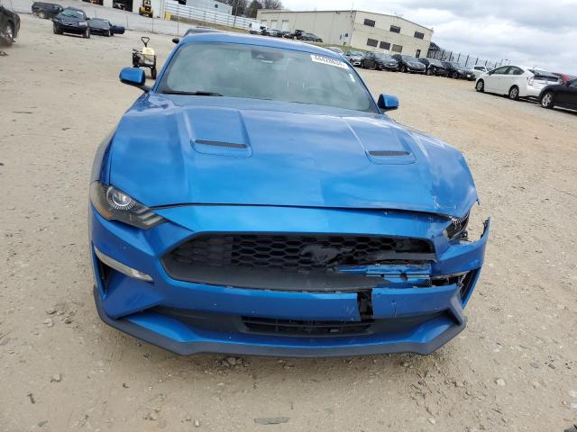1FA6P8TH2K5156901 - 2019 FORD MUSTANG BLUE photo 5