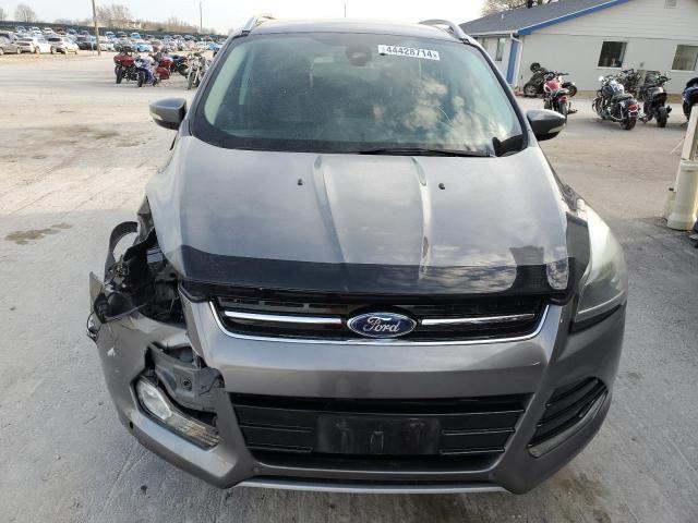 1FMCU0J95EUA94824 - 2014 FORD ESCAPE TITANIUM GRAY photo 5