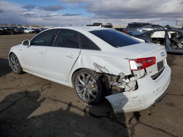 WAUHGAFC6DN144566 - 2013 AUDI A6 PRESTIGE WHITE photo 2