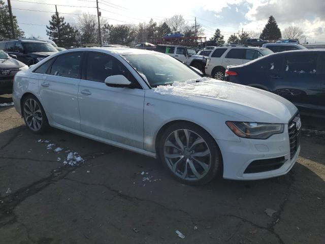 WAUHGAFC6DN144566 - 2013 AUDI A6 PRESTIGE WHITE photo 4