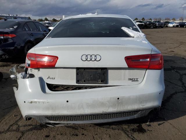 WAUHGAFC6DN144566 - 2013 AUDI A6 PRESTIGE WHITE photo 6