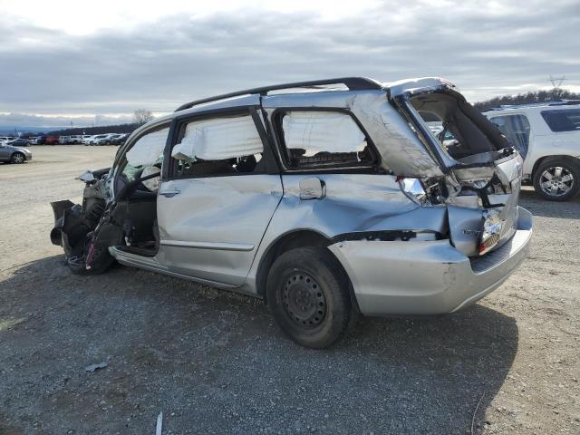 5TDZK23C08S190278 - 2008 TOYOTA SIENNA CE SILVER photo 2