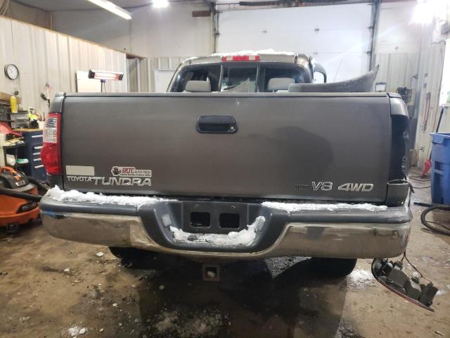 5TBBT44165S468421 - 2005 TOYOTA TUNDRA ACCESS CAB SR5 GRAY photo 6