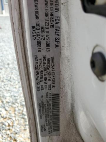 ZFBHRFABXK6N53124 - 2019 RAM PROMASTER WHITE photo 13