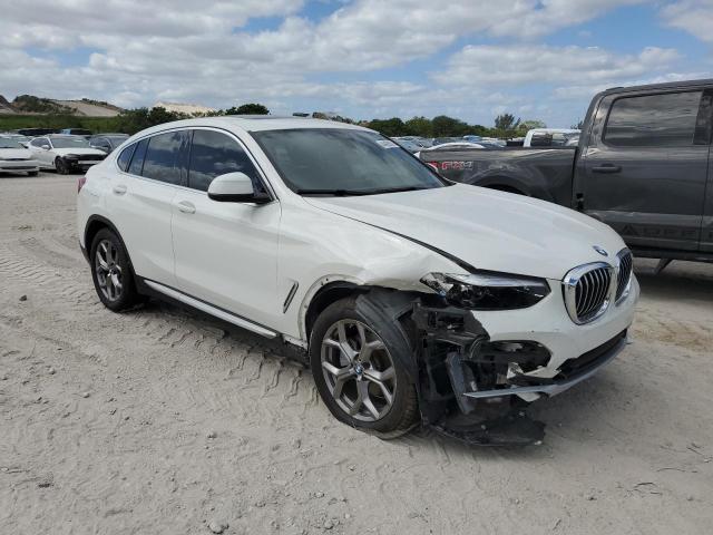 5UX2V1C03L9C09181 - 2020 BMW X4 XDRIVE30I WHITE photo 4