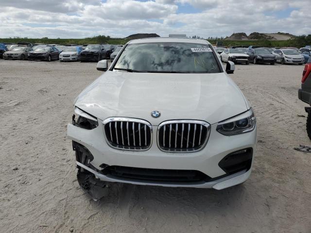 5UX2V1C03L9C09181 - 2020 BMW X4 XDRIVE30I WHITE photo 5