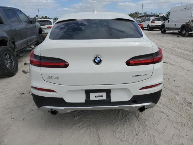 5UX2V1C03L9C09181 - 2020 BMW X4 XDRIVE30I WHITE photo 6