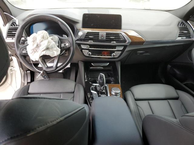5UX2V1C03L9C09181 - 2020 BMW X4 XDRIVE30I WHITE photo 8
