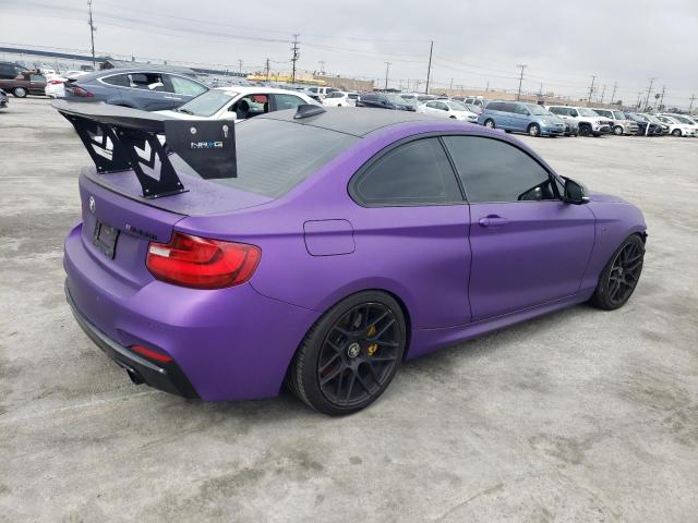 WBA1J7C50EVW84489 - 2014 BMW M235I PURPLE photo 3