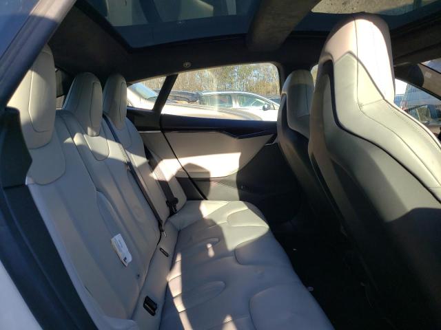5YJSA1E40FF106501 - 2015 TESLA MODEL S Սպիտակ լուսանկար 10