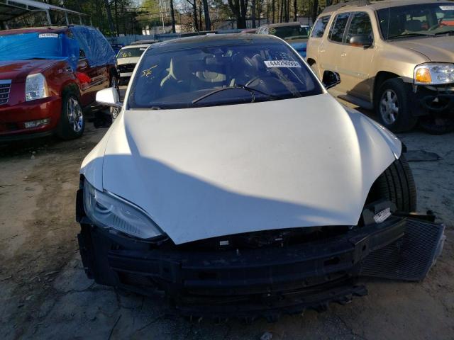 5YJSA1E40FF106501 - 2015 TESLA MODEL S Սպիտակ լուսանկար 5