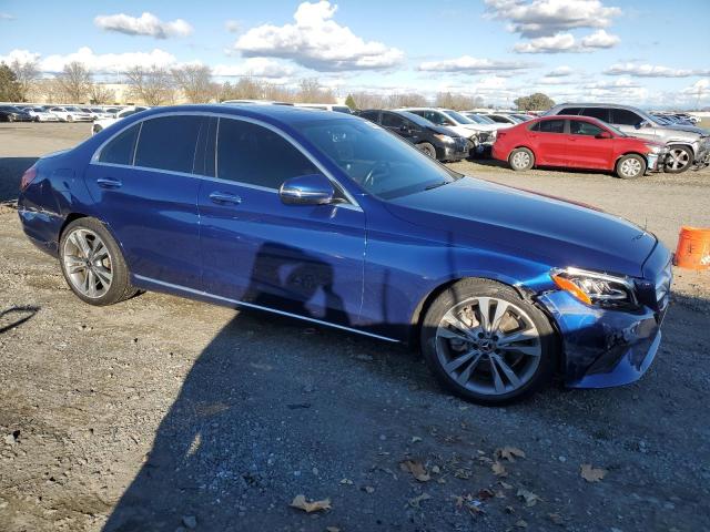 55SWF8DB8KU317790 - 2019 MERCEDES-BENZ C 300 蓝色 照片 4