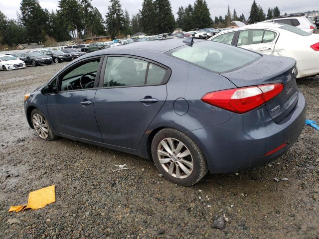 KNAFX4A63G5598286 - 2016 KIA FORTE LX SILVER photo 2