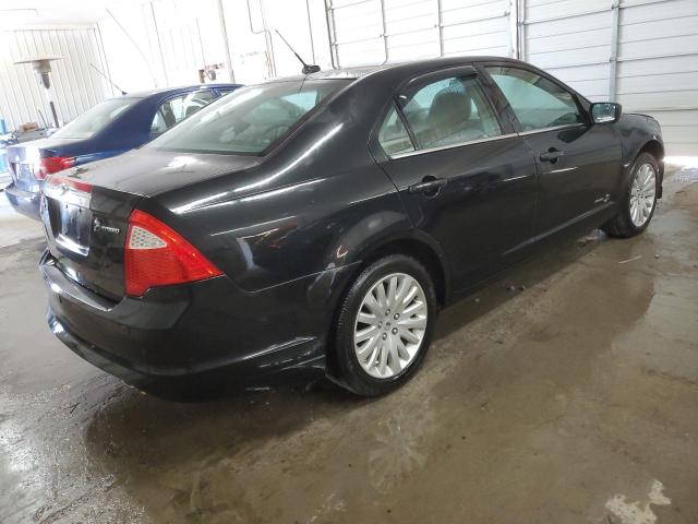 3FADP0L31AR100330 - 2010 FORD FUSION HYBRID BLACK photo 3