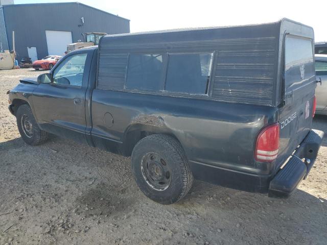 1B7FL26XXVS234756 - 1997 DODGE DAKOTA BLACK photo 2