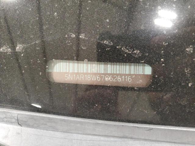 5N1AR18W67C626116 - 2007 NISSAN PATHFINDER LE SILVER photo 13