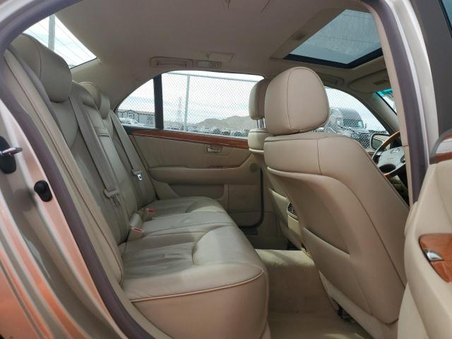 JTHBN36F055016506 - 2005 LEXUS LS 430 BEIGE photo 10