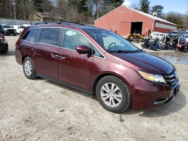 5FNRL5H32GB151296 - 2016 HONDA ODYSSEY SE BROWN photo 4