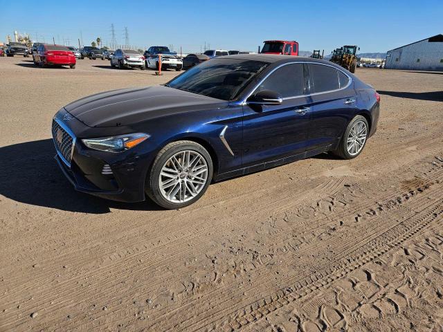 KMTG34LA0MU067067 - 2021 GENESIS G70 ELITE BLUE photo 2