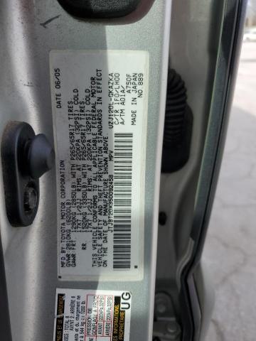 JTJBT20X350092458 - 2005 LEXUS GX 470 GRAY photo 13