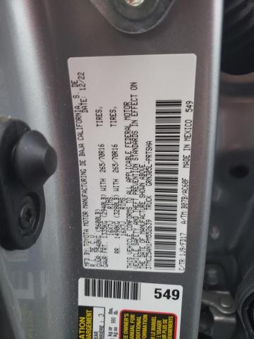 3TMCZ5AN1PM552639 - 2023 TOYOTA TACOMA DOUBLE CAB SILVER photo 12