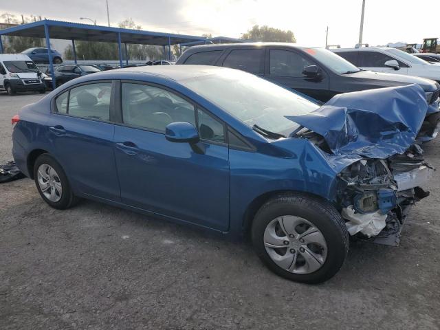 2HGFB2F57DH588470 - 2013 HONDA CIVIC LX BLUE photo 4