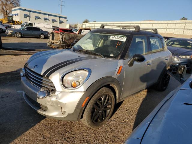 WMWZB3C50CWM01895 - 2012 MINI COOPER COUNTRYMAN SILVER photo 1