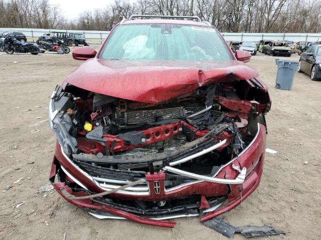 5LMCJ3D92HUL33494 - 2017 LINCOLN MKC RESERVE წითელი ფოტო 5