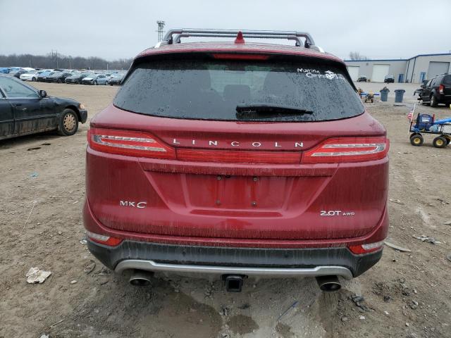 5LMCJ3D92HUL33494 - 2017 LINCOLN MKC RESERVE წითელი ფოტო 6