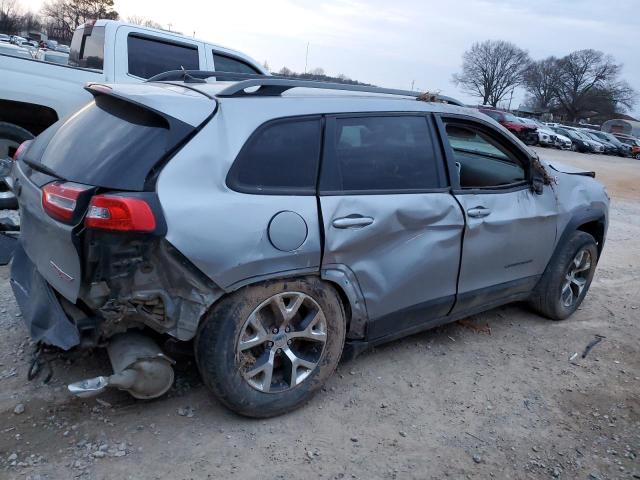 1C4PJMBS3EW161223 - 2014 JEEP CHEROKEE TRAILHAWK ნაცრისფერი ფოტო 3