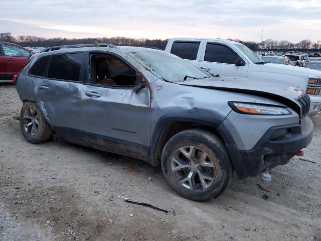 1C4PJMBS3EW161223 - 2014 JEEP CHEROKEE TRAILHAWK ნაცრისფერი ფოტო 4