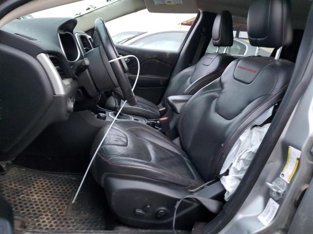 1C4PJMBS3EW161223 - 2014 JEEP CHEROKEE TRAILHAWK ნაცრისფერი ფოტო 7