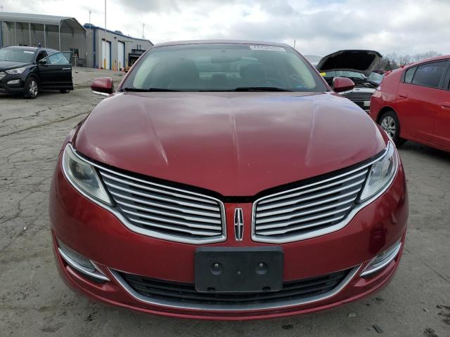 3LN6L2GK8DR821319 - 2013 LINCOLN MKZ RED photo 5