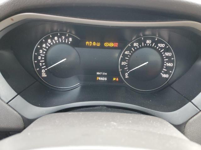 3LN6L2GK8DR821319 - 2013 LINCOLN MKZ RED photo 9