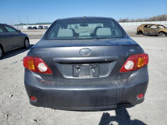 1NXBU4EE0AZ372761 - 2010 TOYOTA COROLLA BASE GRAY photo 6