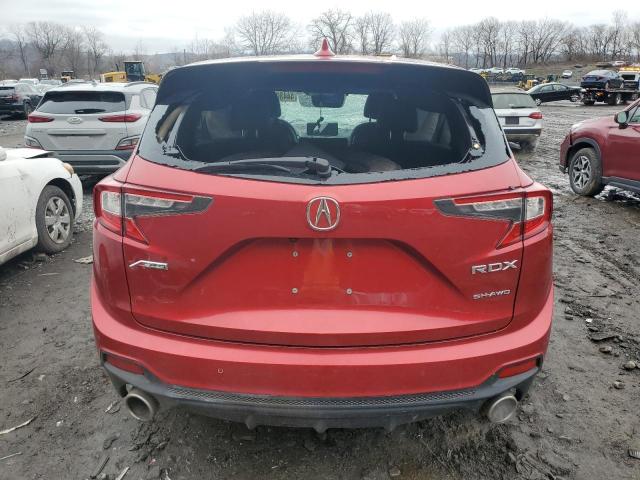 5J8TC2H67ML024858 - 2021 ACURA RDX A-SPEC RED photo 6