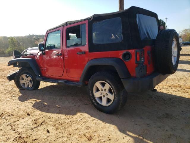 1C4HJWDG6JL923187 - 2018 JEEP WRANGLER U SPORT RED photo 2