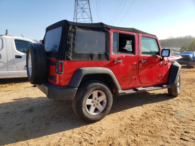 1C4HJWDG6JL923187 - 2018 JEEP WRANGLER U SPORT RED photo 3