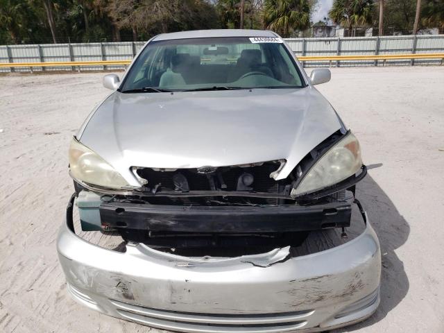 4T1BF32KX3U047553 - 2003 TOYOTA CAMRY LE SILVER photo 5