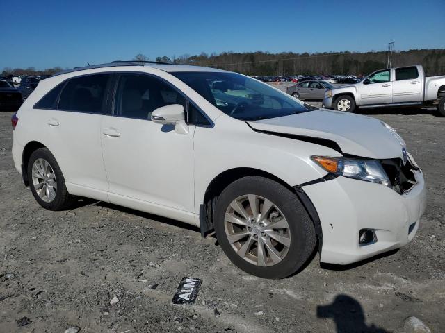 4T3BA3BB1EU063844 - 2014 TOYOTA VENZA LE WHITE photo 4