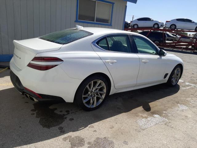 KMTG34TA2NU094997 - 2022 GENESIS G70 BASE WHITE photo 3