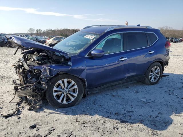 JN8AT2MT2JW470500 - 2018 NISSAN ROGUE S BLUE photo 1