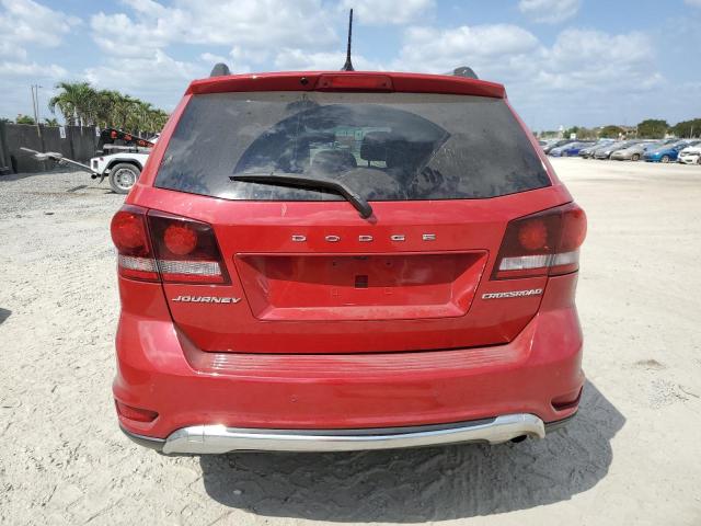 3C4PDCGB3JT275989 - 2018 DODGE JOURNEY CROSSROAD RED photo 6