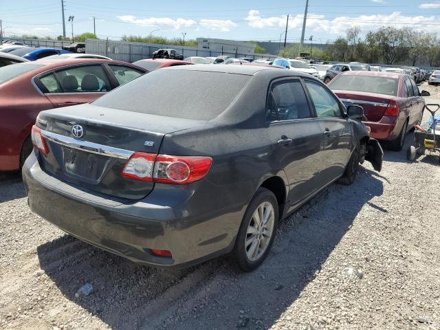 5YFBU4EE5CP044899 - 2012 TOYOTA COROLLA BASE GRAY photo 3